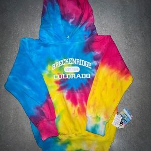 Breckenridge Tie-Dye Kids Hoodie